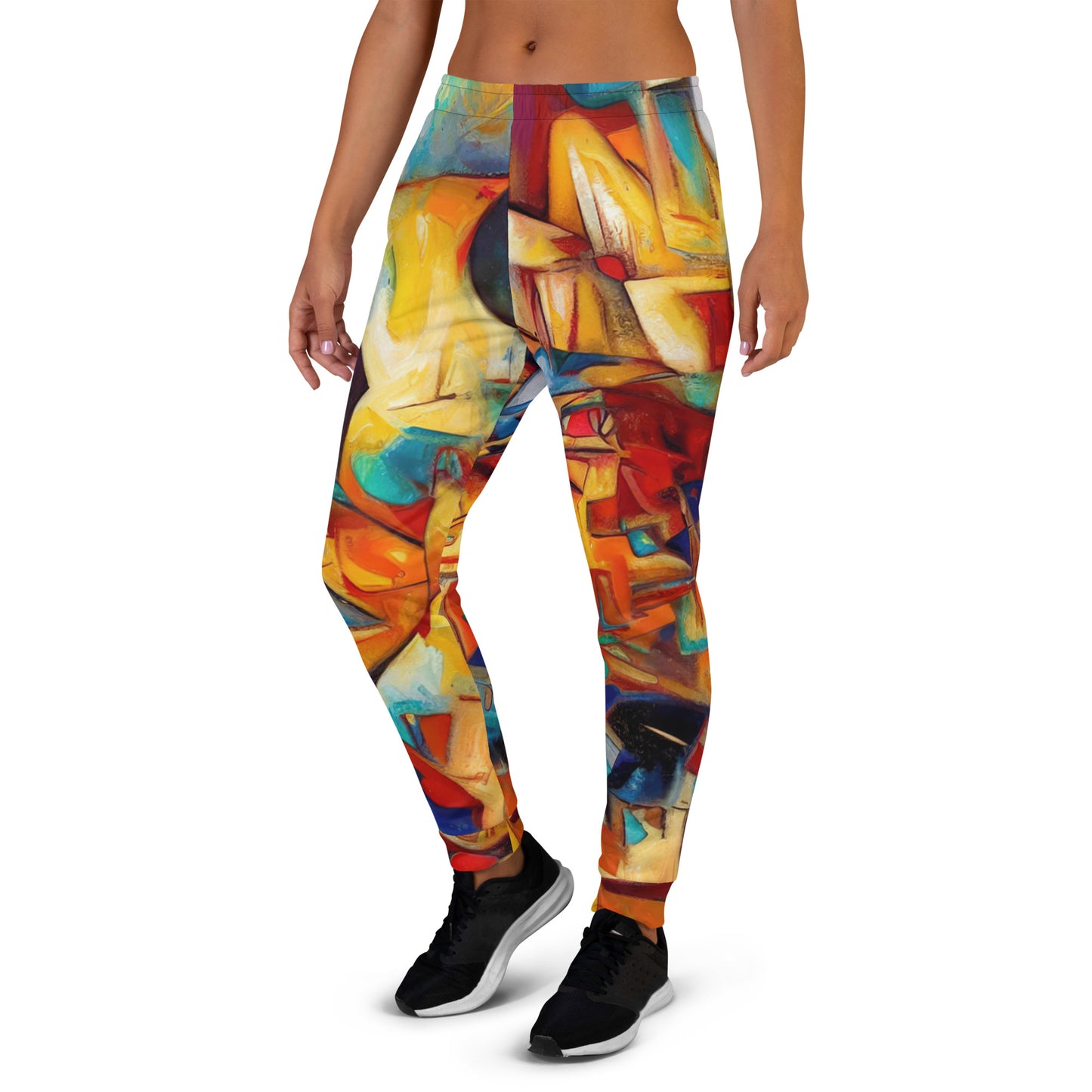 DMV 0416 Abstract Art Women's Joggers