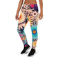 DMV 0404 Floral Women's Joggers