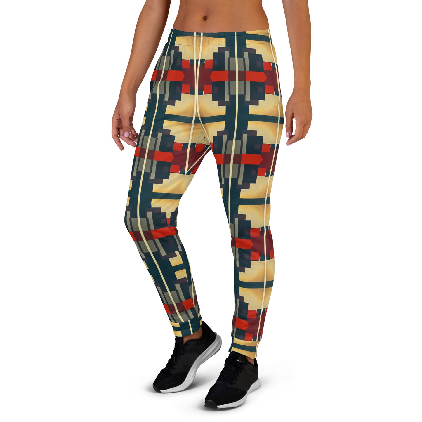 DMV 0186 Geo Boho Women's Joggers