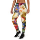 DMV 0268 Floral Women's Joggers