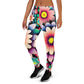 DMV 0515 Floral Women's Joggers