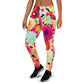 DMV 0424 Floral Women's Joggers