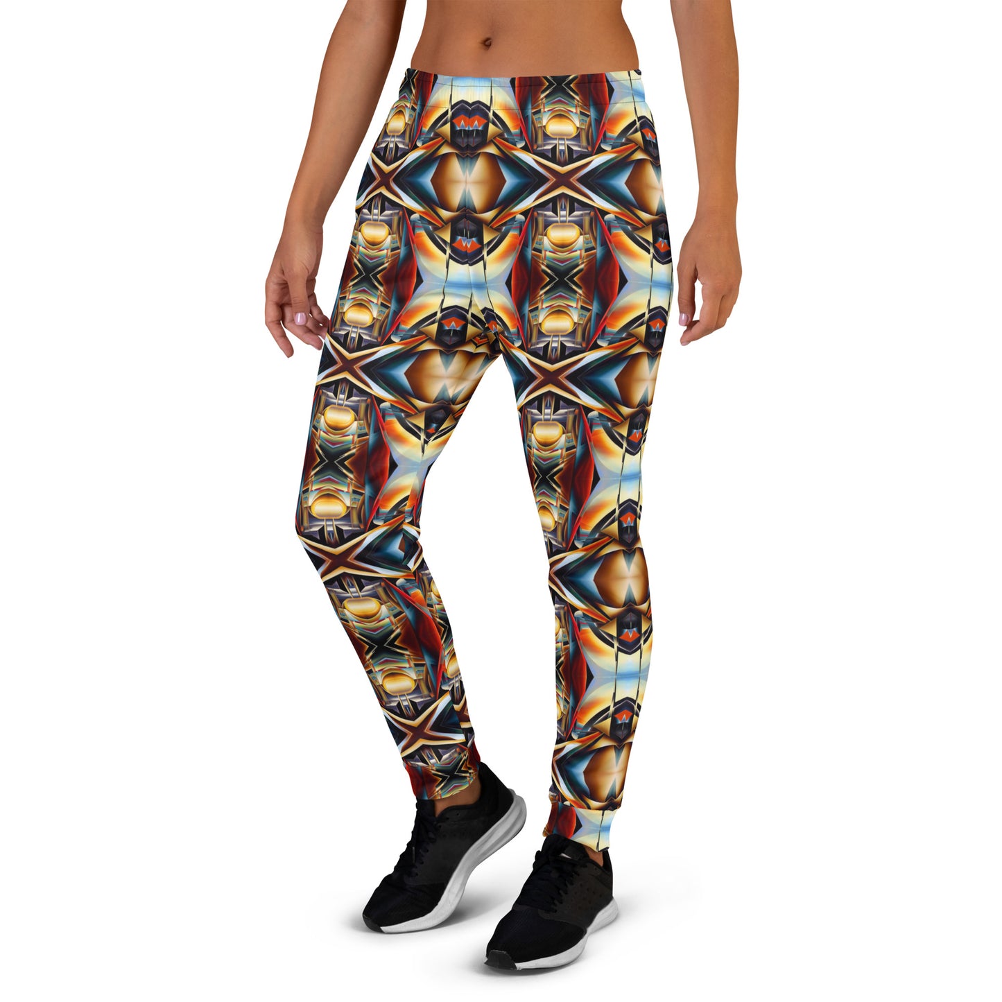 DMV 1539 Conceptual Artsy Women's Joggers