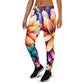 DMV 1037 Floral Women's Joggers