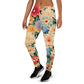 DMV 0953 Floral Women's Joggers