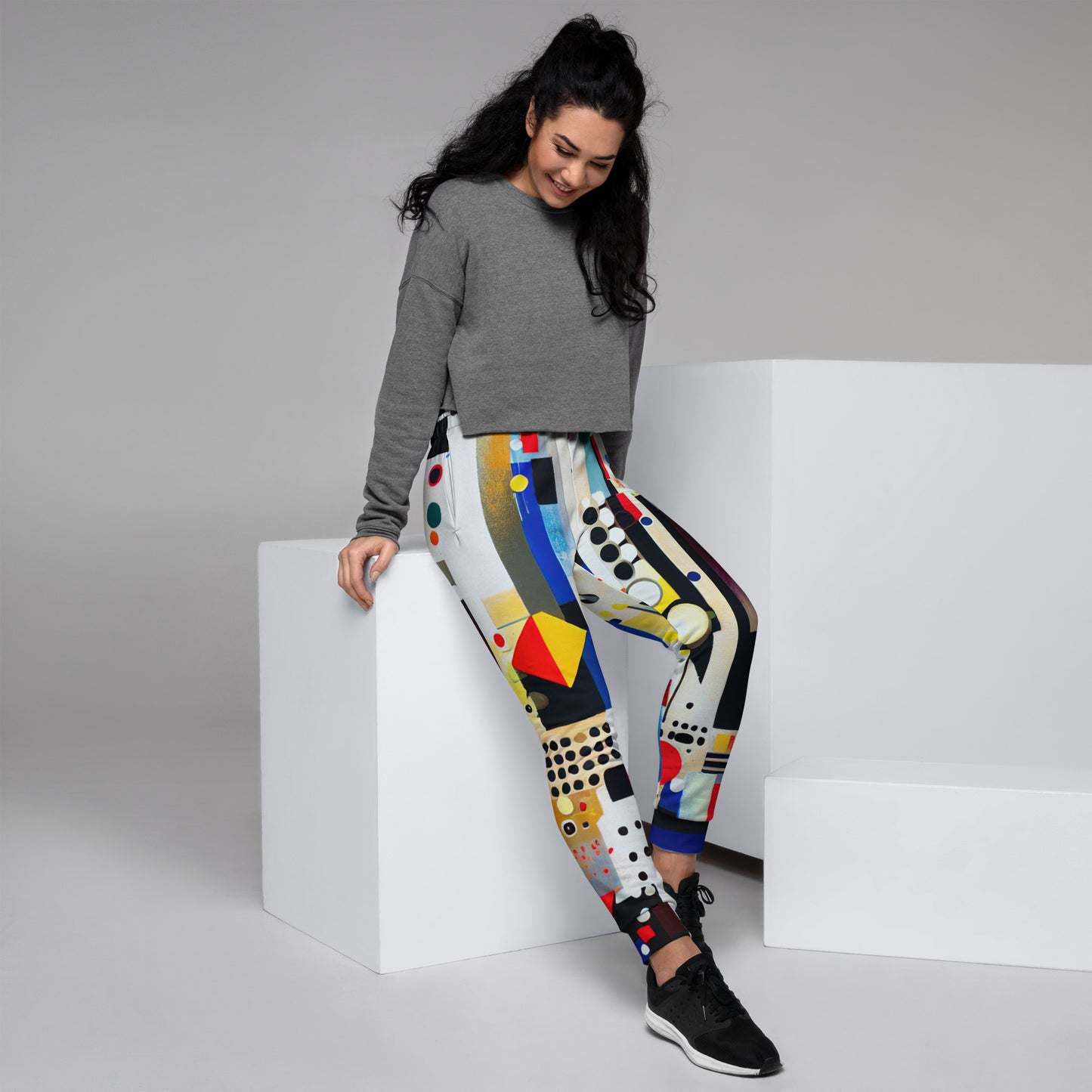 DMV 0124 Retro Art Women's Joggers