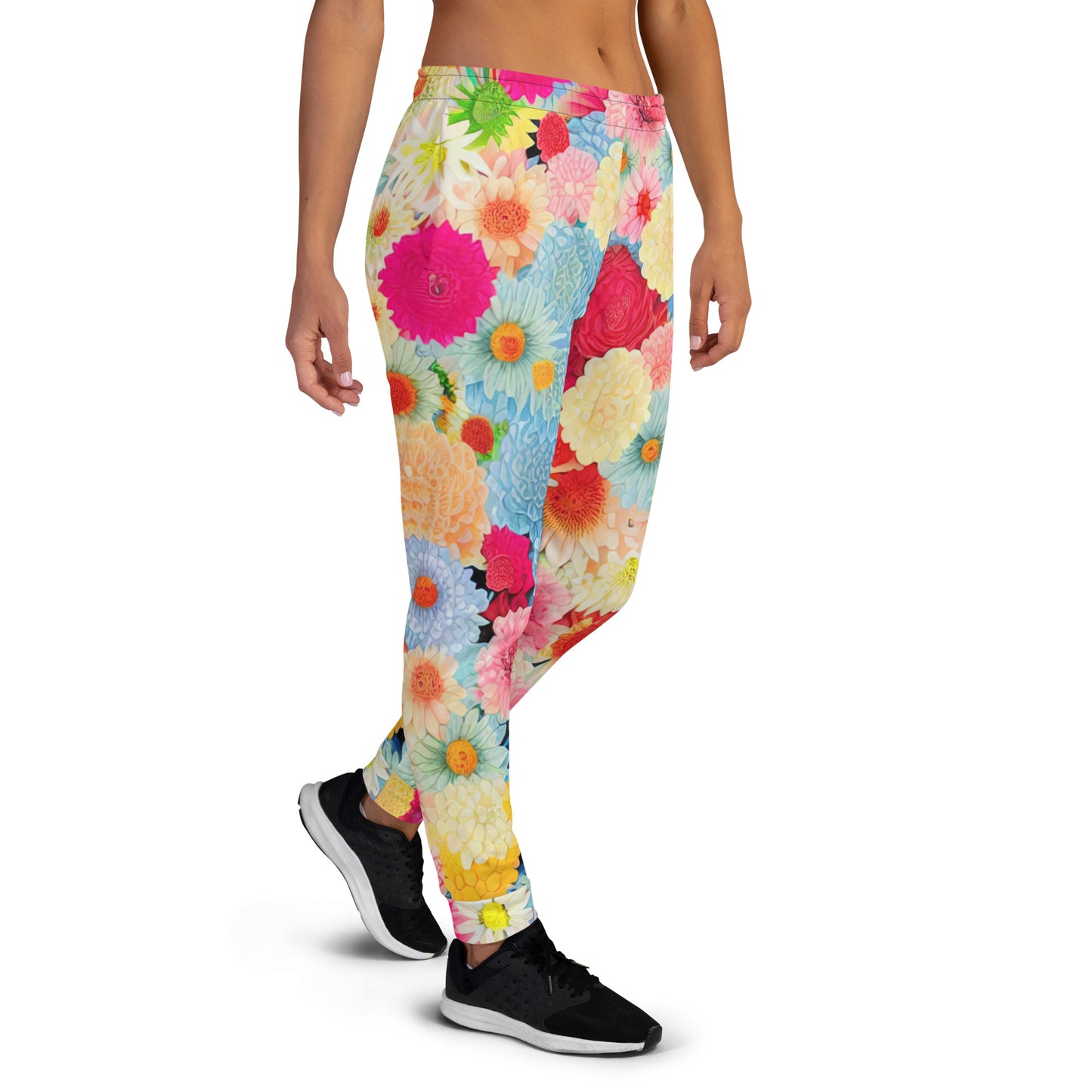 DMV 0106 Floral Women's Joggers