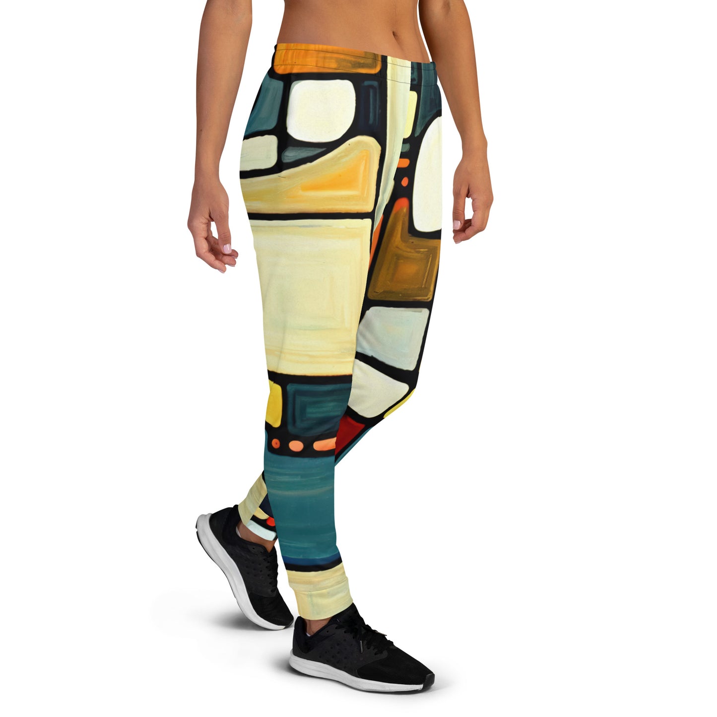 DMV 0117 Abstract Art Women's Joggers