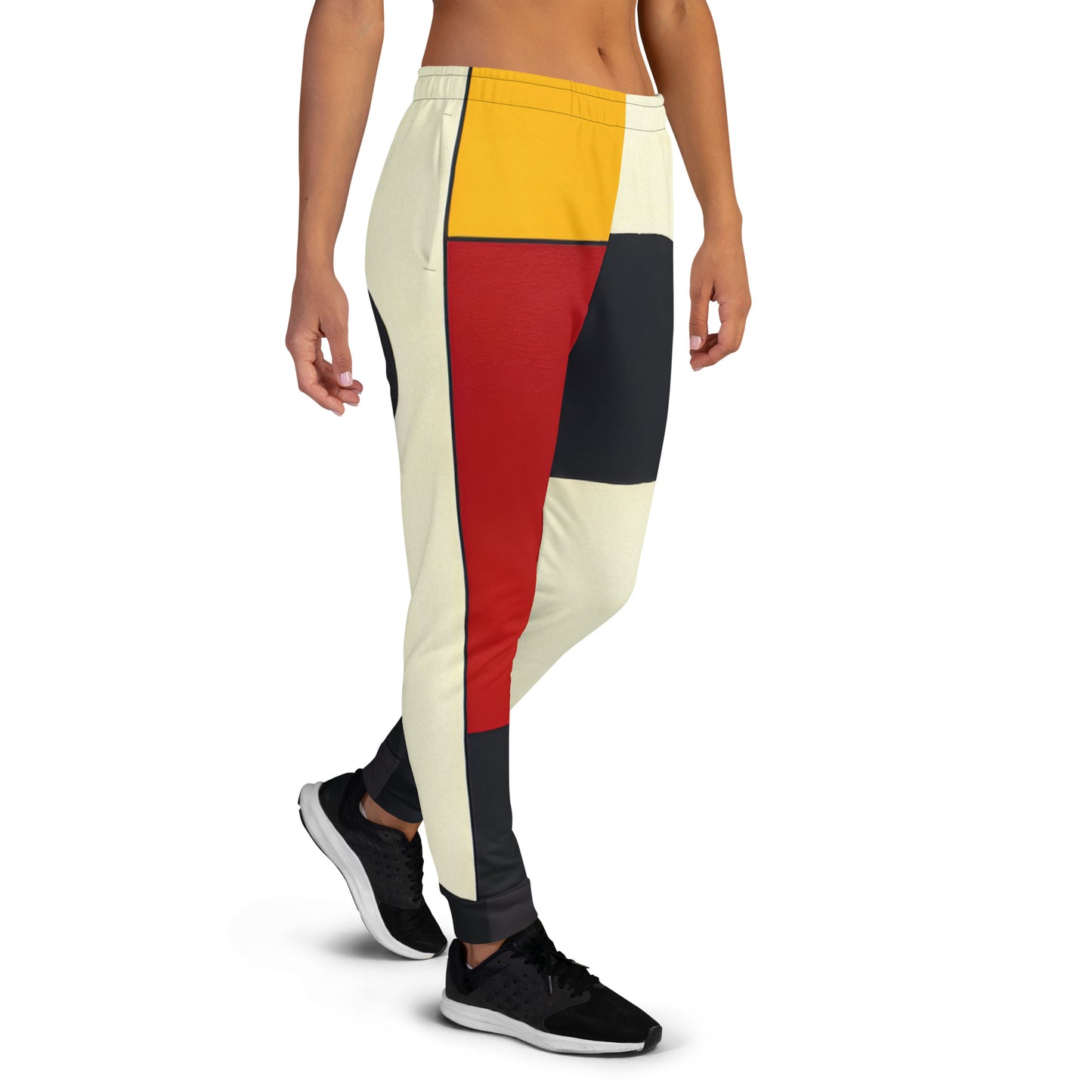 DMV 1354 Abstract Art Women's Joggers