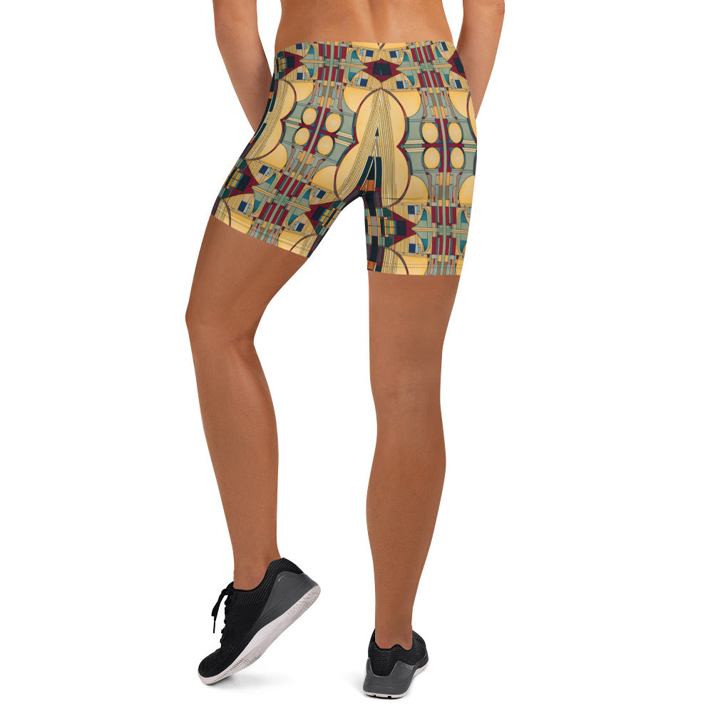 DMV 0224 Geo Boho Shorts