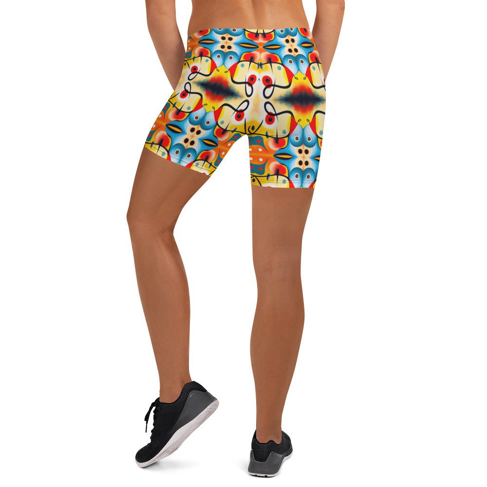 DMV 0103 Vintage Artsy Shorts