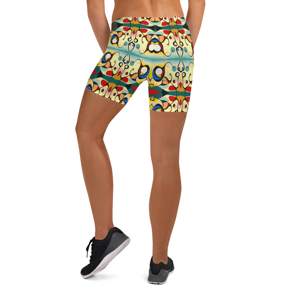 DMV 0405 Vintage Artsy Shorts