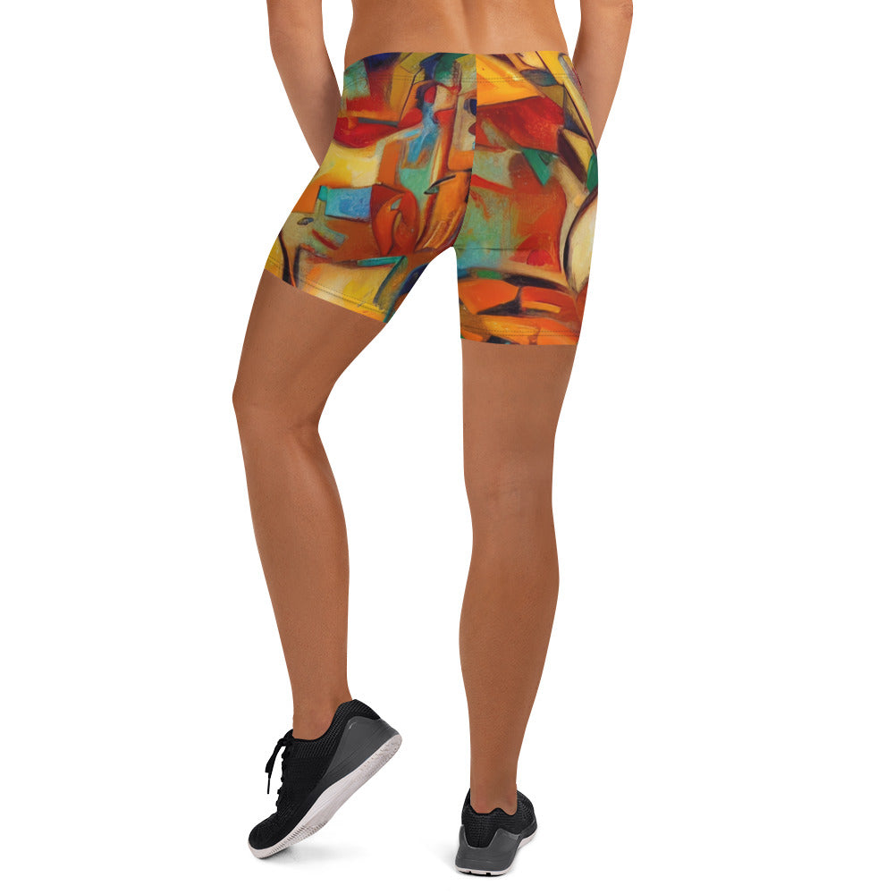 DMV 0416 Abstract Art Shorts