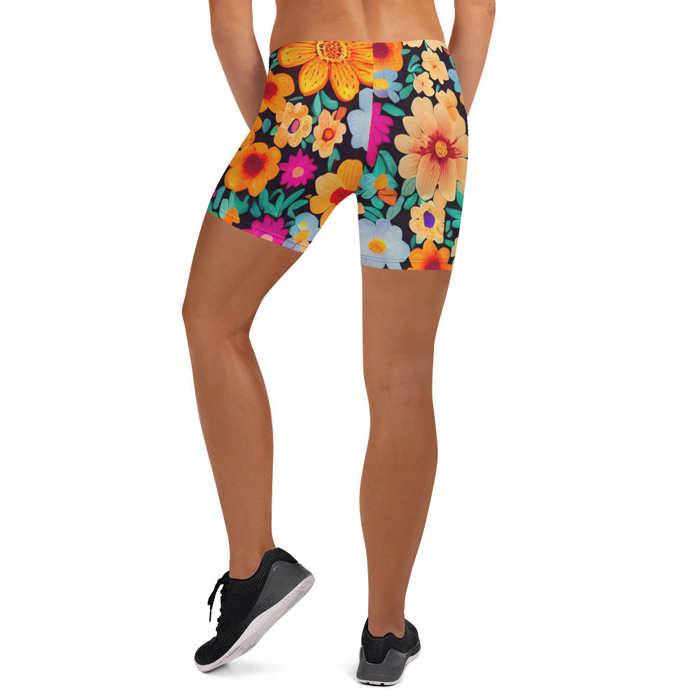 DMV 0668 Floral Shorts