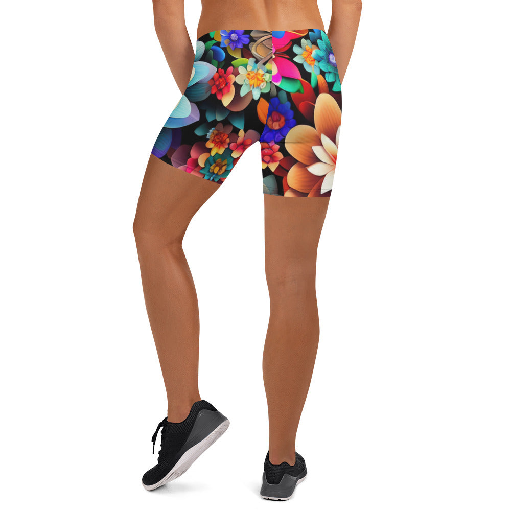 DMV 0907 Floral Shorts