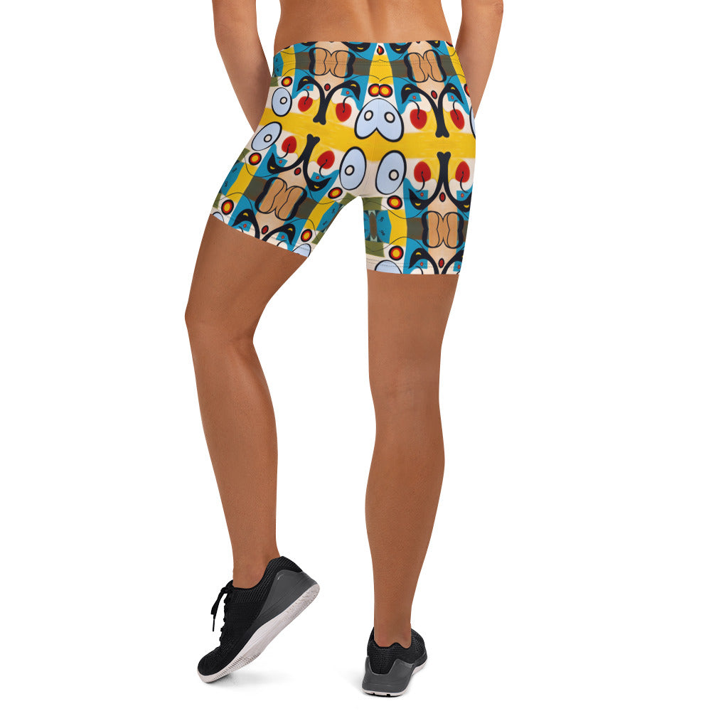 DMV 1019 Vintage Artsy Shorts