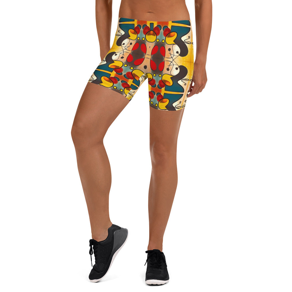 DMV 0281 Vintage Artsy Shorts