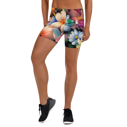 DMV 0043 Floral Shorts