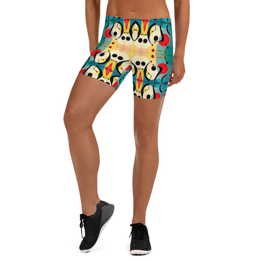 DMV 0044 Vintage Artsy Shorts