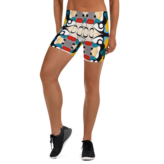 DMV 0139 Vintage Artsy Shorts