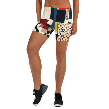 DMV 0141 Retro Art Shorts