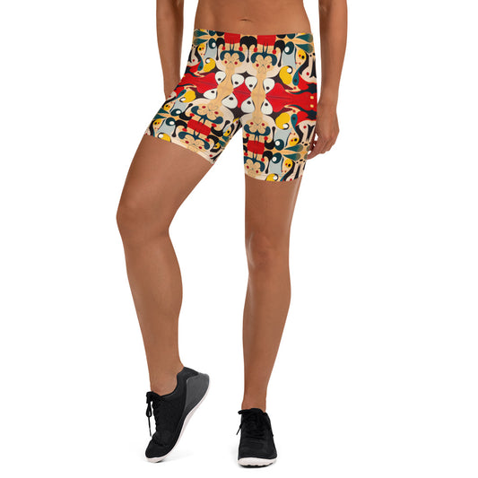 DMV 0203 Vintage Artsy Shorts