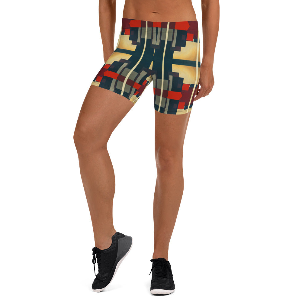 DMV 0186 Geo Boho Shorts