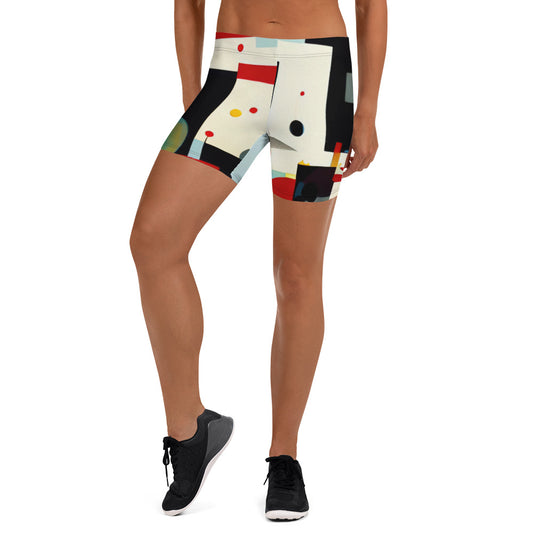 DMV 0152 Retro Art Shorts