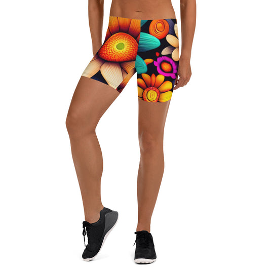 DMV 1707 Floral Shorts