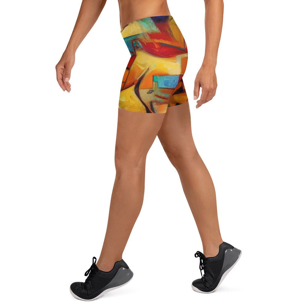 DMV 0416 Abstract Art Shorts