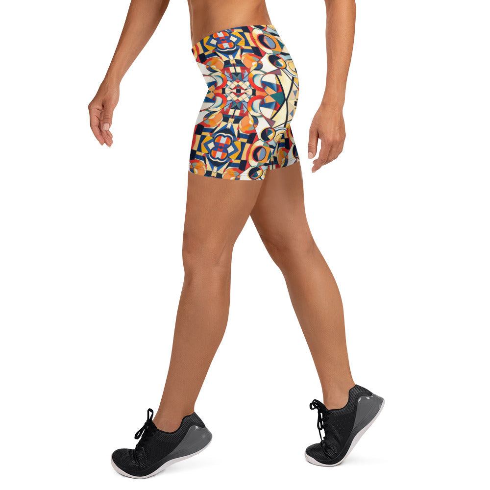 DMV 0157 Geo Boho Shorts