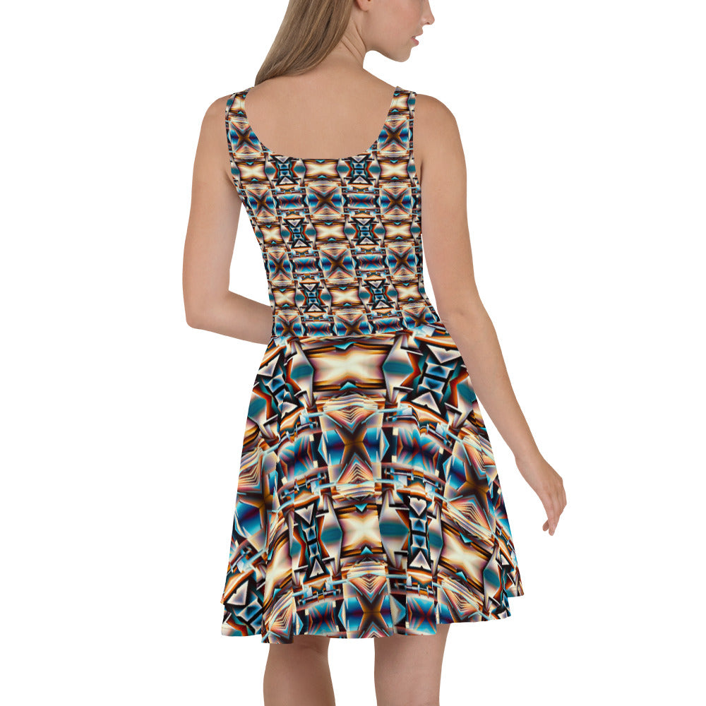 DMV 0275 Conceptual Artsy Skater Dress