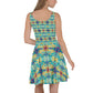 DMV 0231 Chic Boho Skater Dress