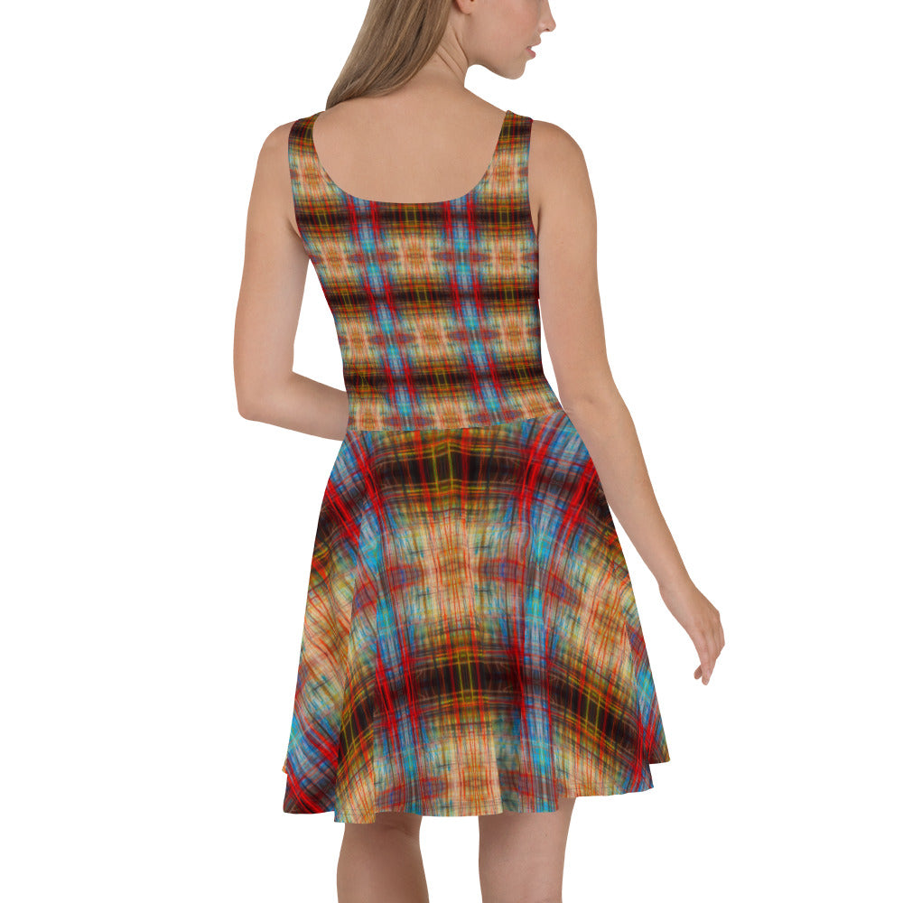 DMV 0006 Avant Garde Artsy Skater Dress