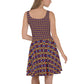 DMV 0041 Chic Boho Skater Dress