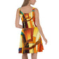 DMV 0048 Retro Art Skater Dress