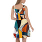 DMV 0025 Abstract Art Skater Dress