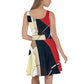 DMV 0061 Abstract Art Skater Dress