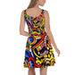 DMV 0051 Psy Art Skater Dress