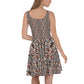 DMV 0274 Chic Boho Skater Dress