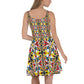 DMV 0246 Chic Boho Skater Dress