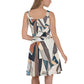 DMV 0264 Abstract Art Skater Dress