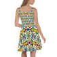 DMV 0102 Vintage Artsy Skater Dress