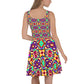 DMV 1357 Psy Artsy Skater Dress