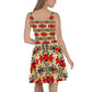 DMV 0203 Vintage Artsy Skater Dress