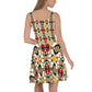 DMV 0204 Vintage Artsy Skater Dress