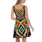 DMV 0155 Boho Skater Dress