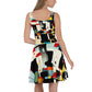 DMV 0152 Retro Art Skater Dress