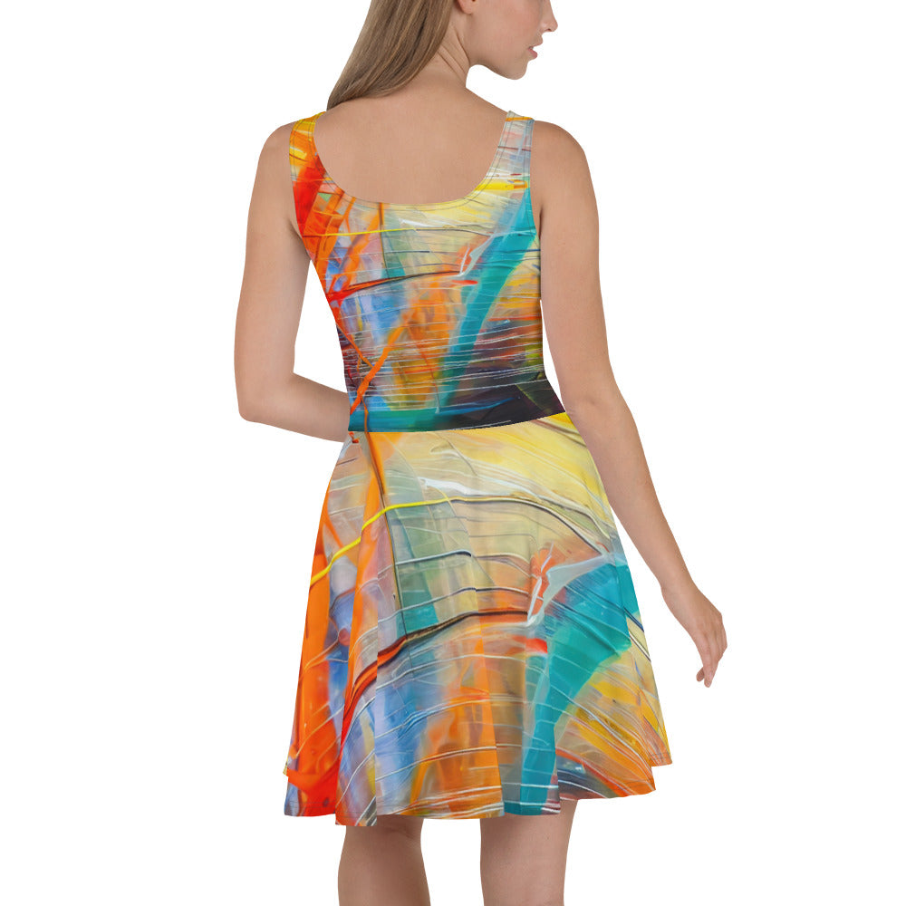 DMV 1346 Avant Garde Skater Dress