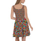 DMV 0614 Psy Artsy Skater Dress